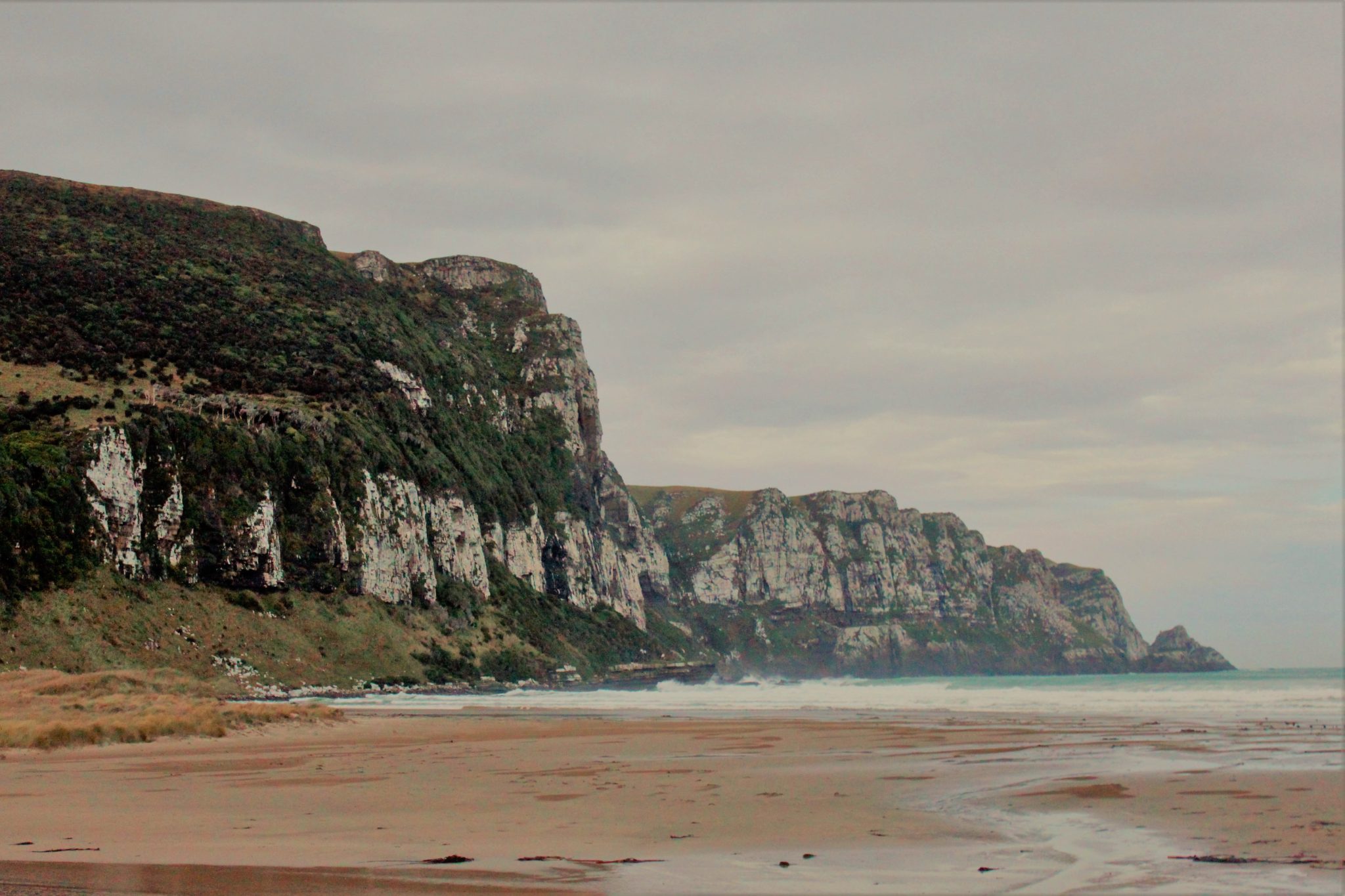 New Zealand's Purakaunui Bay is the filming location for Narnia's Cair Paravel | 9 reasons why the Catlins needs to be on your New Zealand itinerary #newzealand #thecatlins #purakaunuibay #simplywander