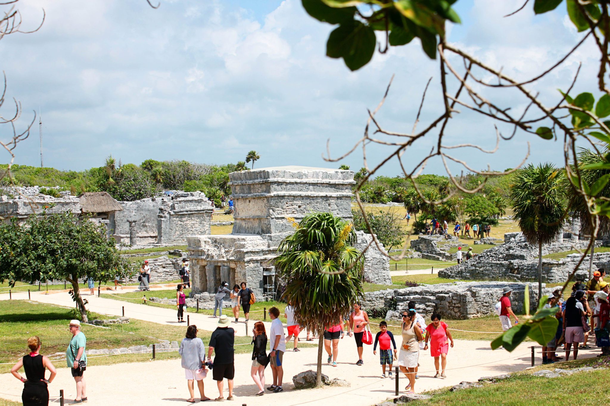 The seaside ruins of Tulum are one of the most photographed sites in Mexico- Top 7 Playa del Carmen activities #playadelcarmen #mexico #tulum