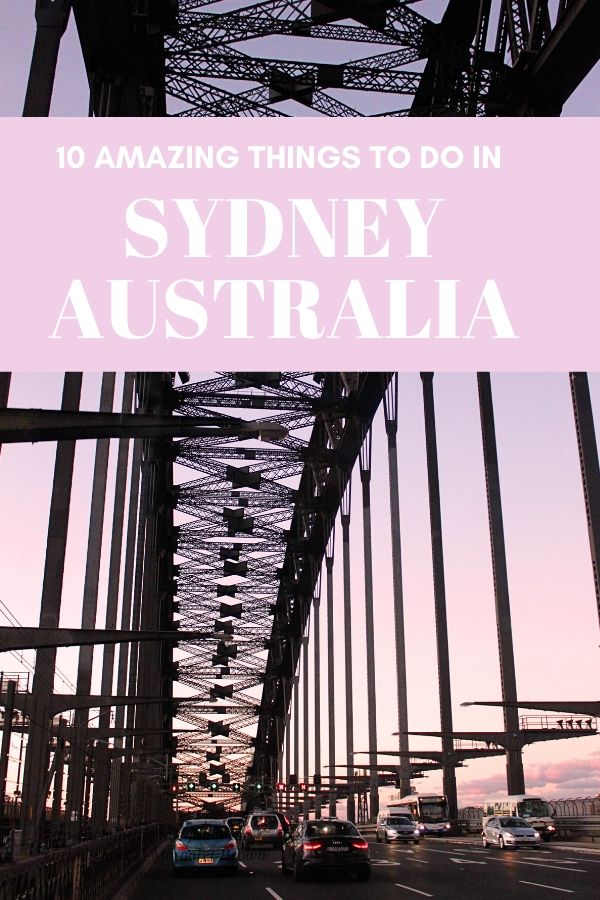 10 amazing things to do in Sydney Australia