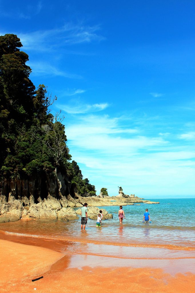 New Zealand's Totaranui Bay is the only beach on Abel Tasman accessible by car | 10 Must see locations on New Zealand's Golden Bay #goldenbay #newzealand #totaranuibay #abeltasman #simplywander