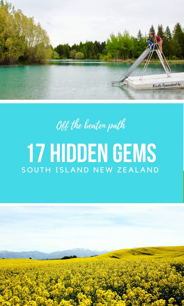 Visit these 17 underrated spots on New Zealand's South Island- where to go in New Zealand #newzealand #southisland 