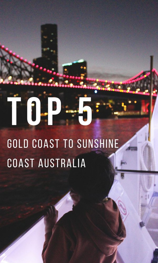 5 must see locations from the Gold Coast of Australia to the Sunshine Coast #australia #goldcoast #sunshinecoast #simplywander