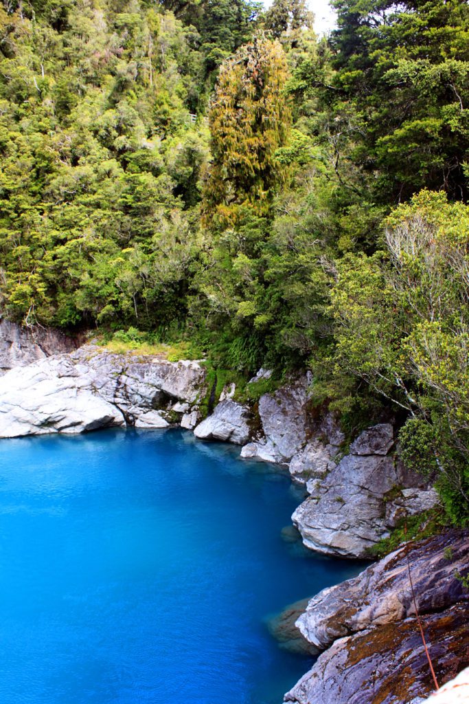 Hokitika Gorge New Zealand | 11 things to see on New Zealand's West Coast #newzealand #westcoast #hokitikagorge