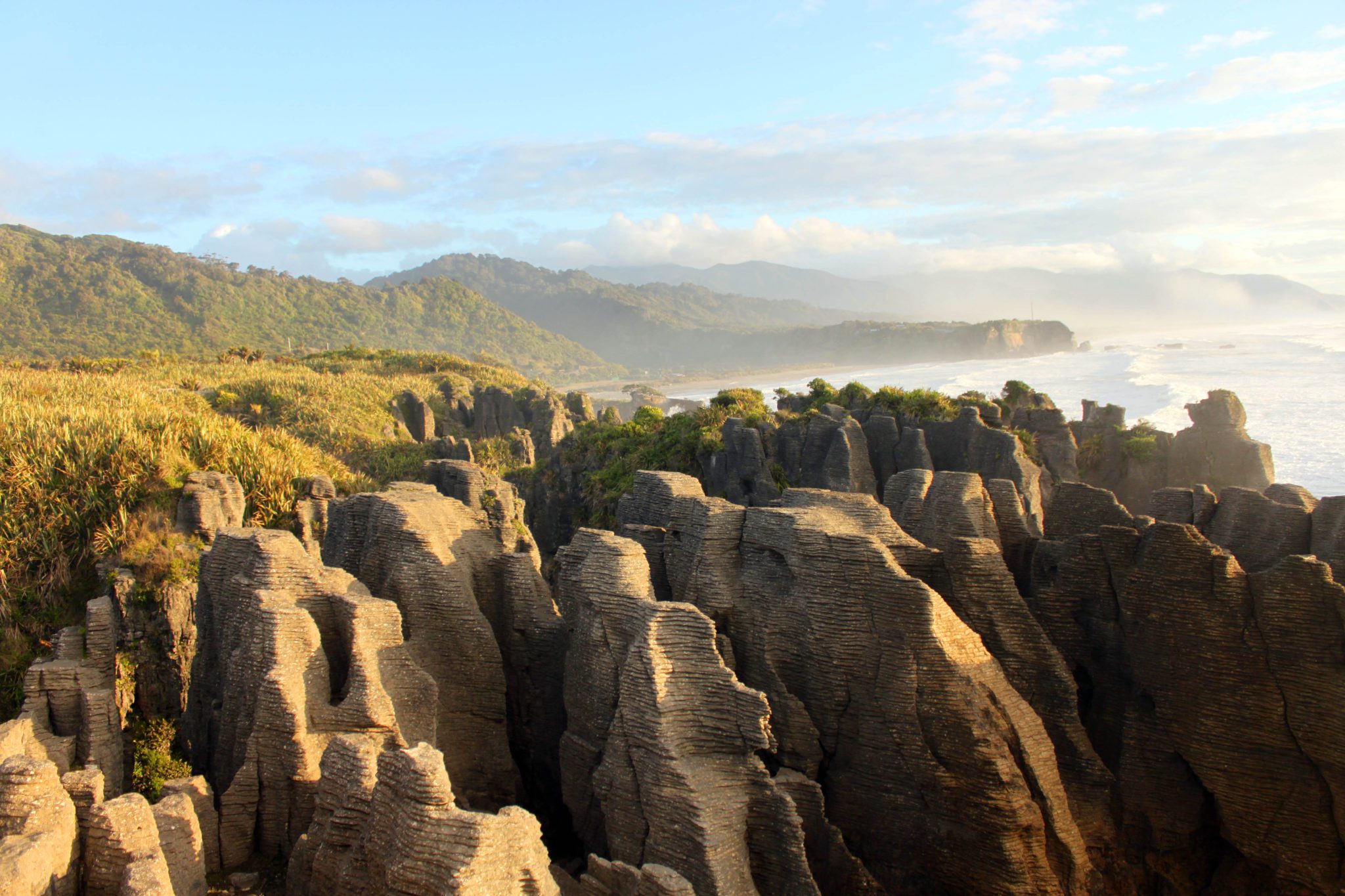 New Zealand's Pancake Rocks are one of the most impressive natural formations on the entire island | 11 things to see on New Zealand's West Coast #newzealand #westcoast #pancakerocks
