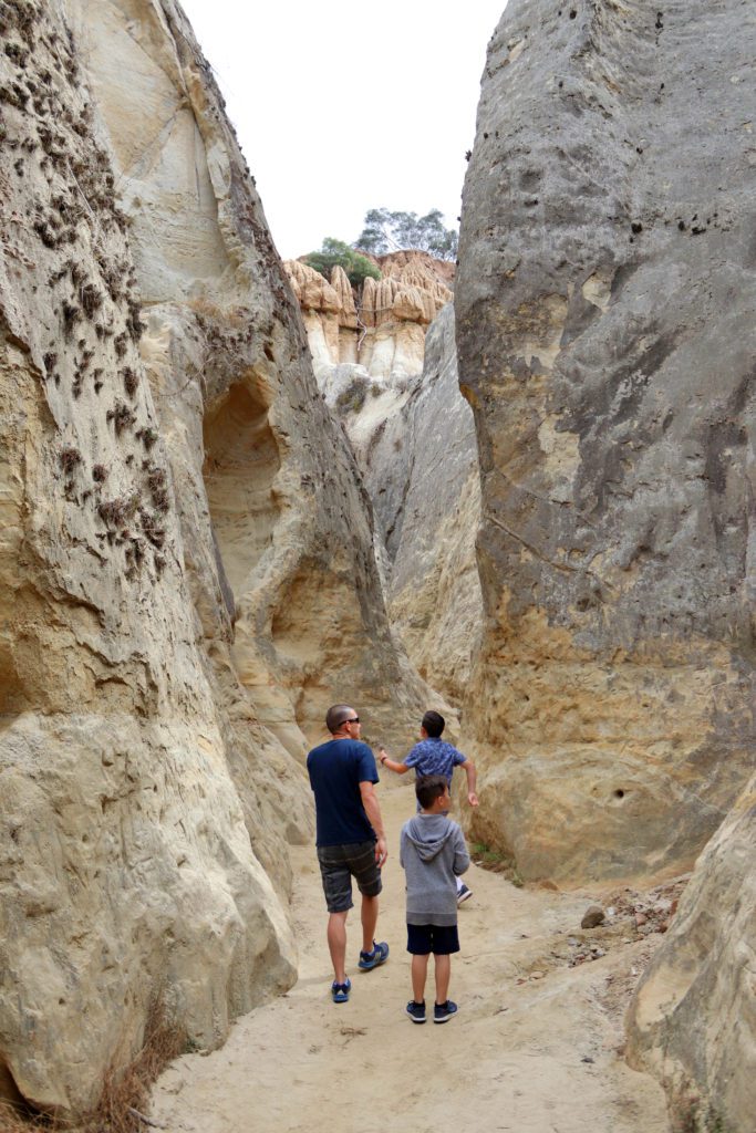 THE coolest trail for kids near San Diego | 12 unforgettable things to do in San Diego with kids #sandiego #sandiegokids #anniescanyontrail #simplywander #familyvacation