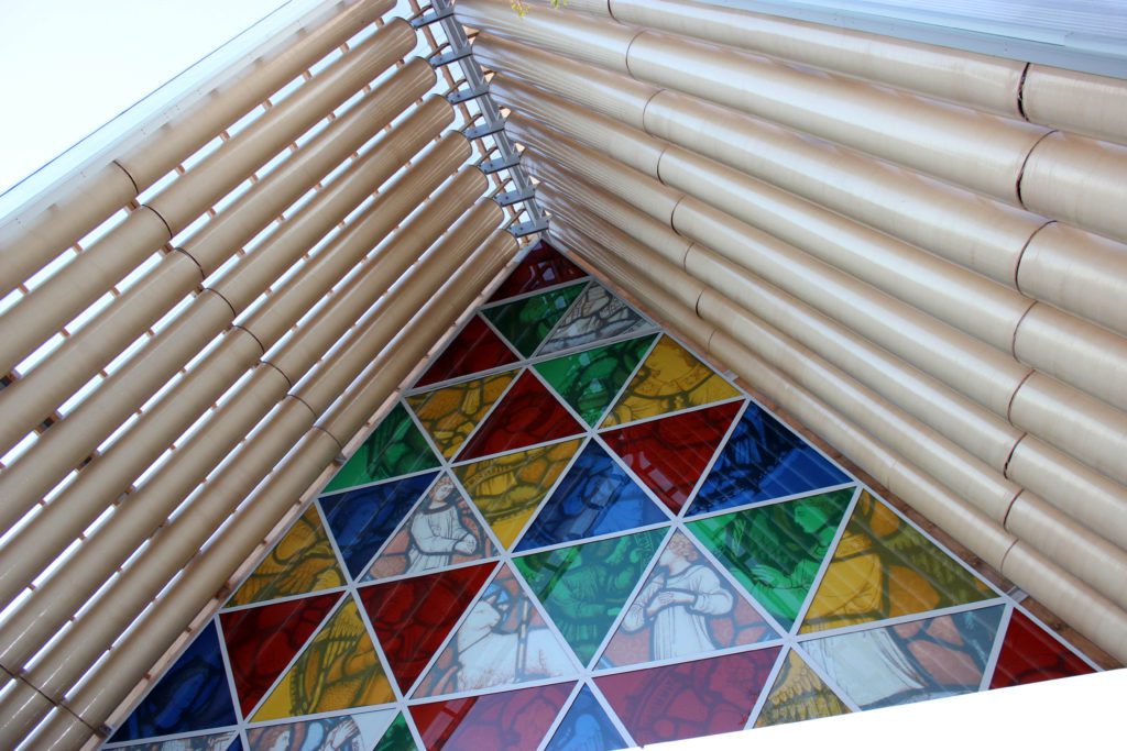 Christchurch New Zealand's Cardboard Cathedral is built almost entirely out of cardboard | A local's guide to Christchurch New Zealand | Top things to do in Christchurch #christchurch #newzealand