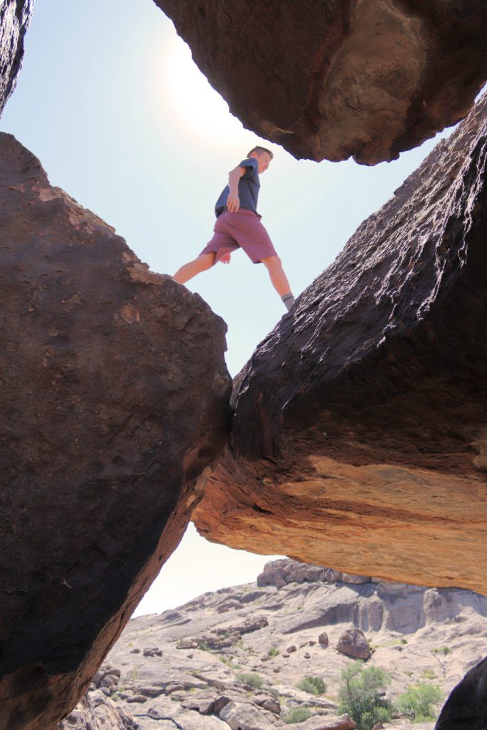 Hueco Tanks near El Paso Texas is full of history and is an amazing natural playground! | 5 reasons you need to visit El Paso Texas #huecotanks #elpaso #texas #simplywander