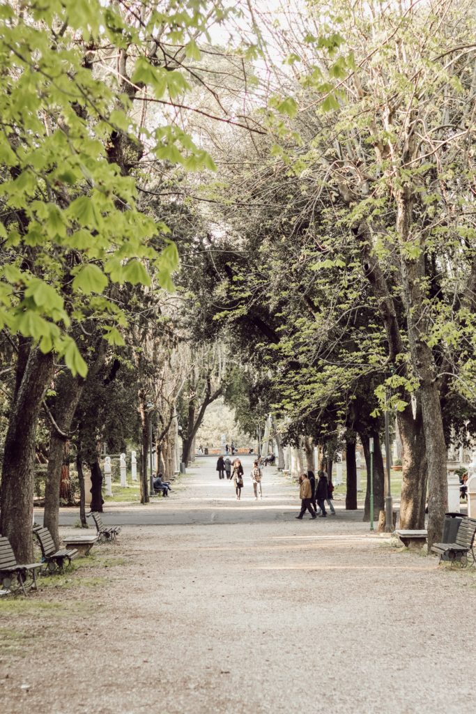 Borghese Gardens | Take this easy self-guided walking tour of Rome #rome #italy #borghesegardens #simplywander