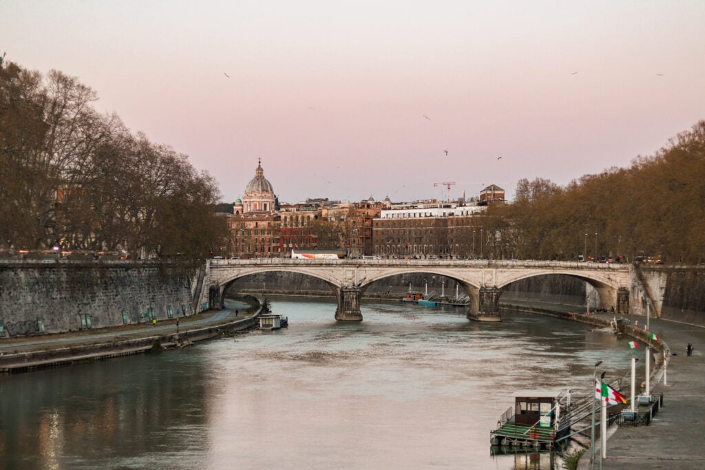 Tiber River, Rome, Italy