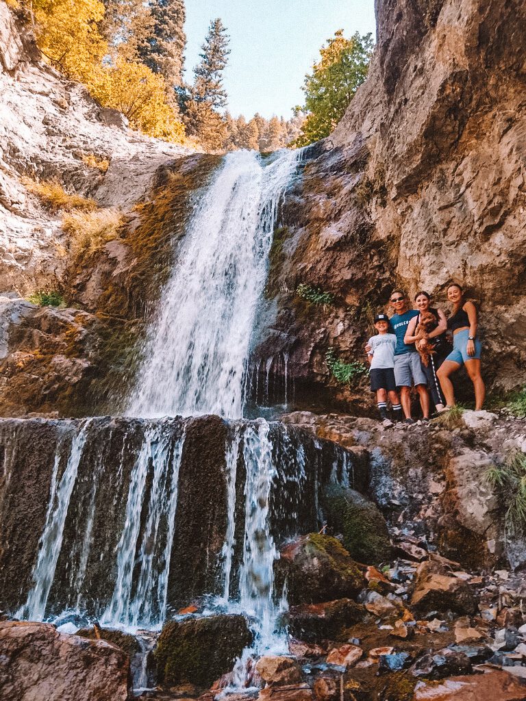 11 Fun Things to do in Utah County With Kids | Upper Falls Trail #simplywander #upperfalls #utah