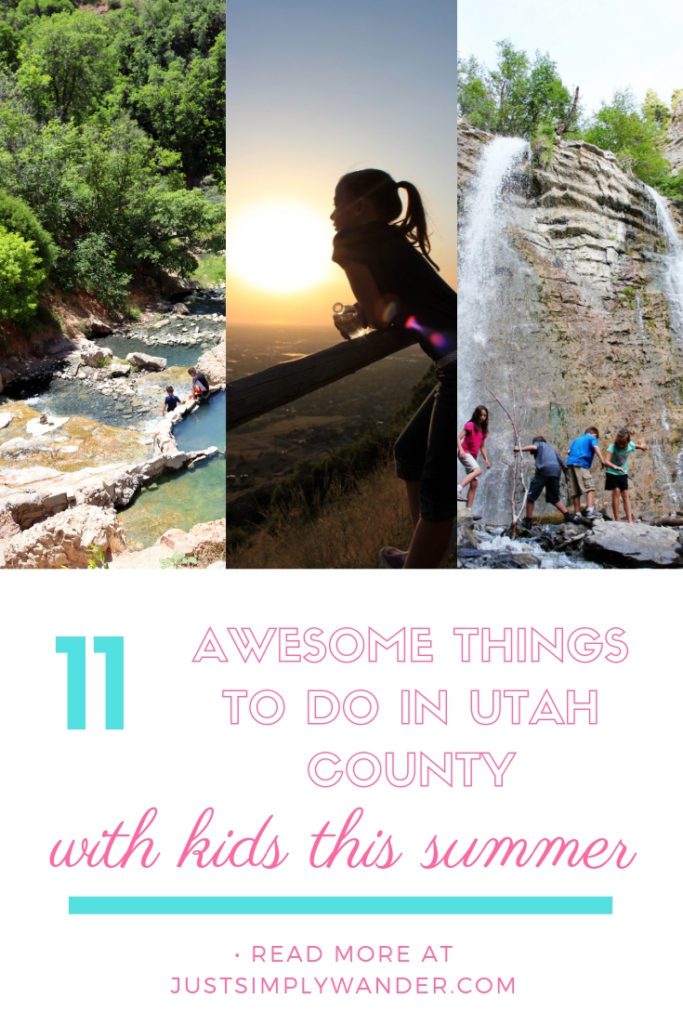 11 Awesome things to do in Utah County with Kids #utahcounty #simplywander