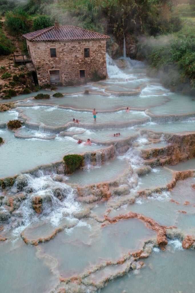 Cascate del Mulino Thermal Springs, Saturnia, Italy
