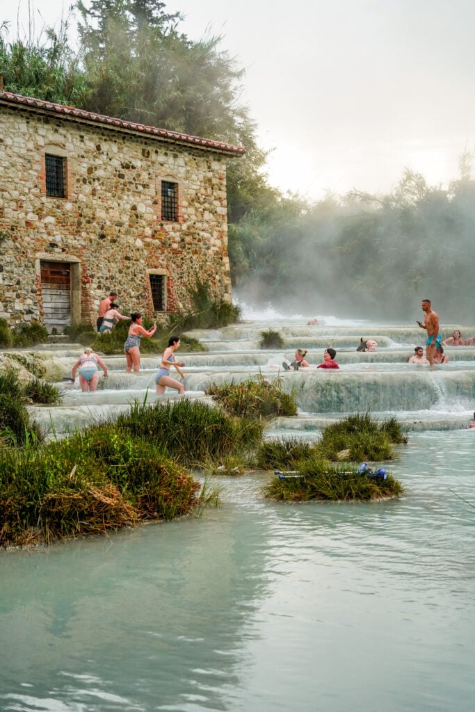 Cascate del Mulino Thermal Springs, Saturnia, Italy