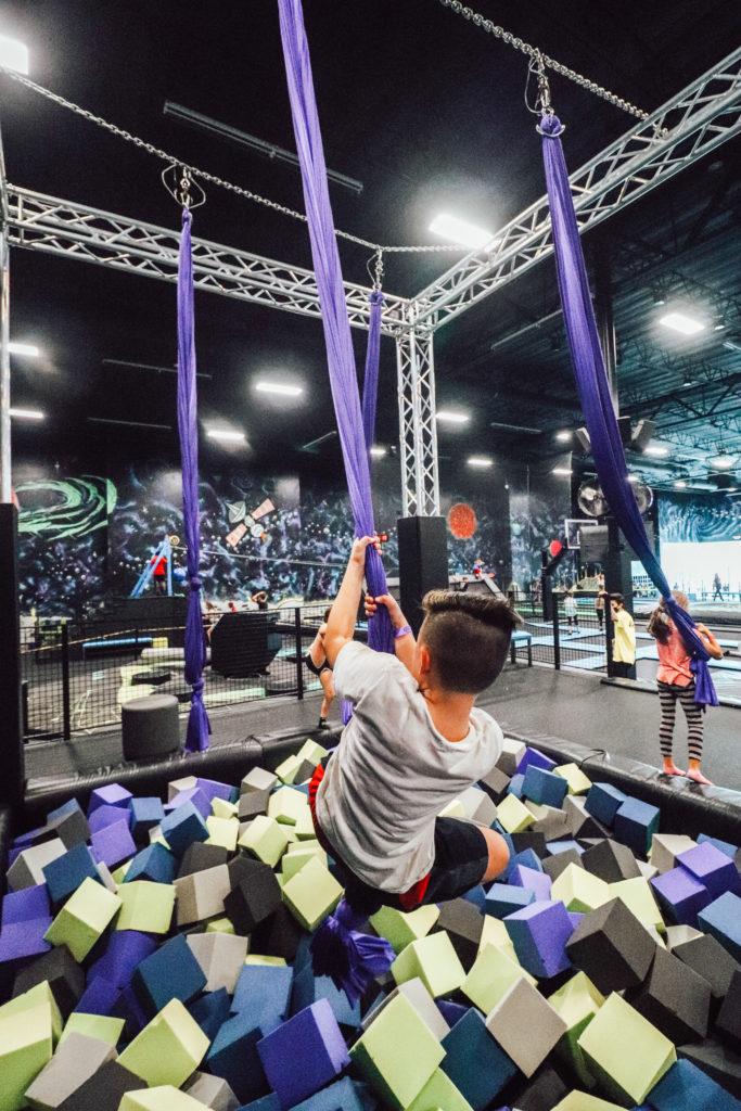 Best things to do in Queen Creek Arizona with Kids | Elevate Trampoline Park 