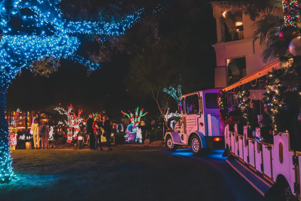 18 Magical Places to Celebrate Christmas in Arizona | Christmas at The Princess #simplywander #arizonachristmas #fairmontscottsdale #christmasattheprincess
