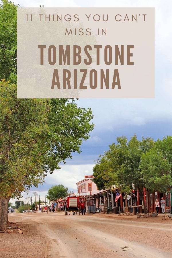 11 Things to do in Tombstone Arizona with Kids | #simplywander #tombstone #arizona