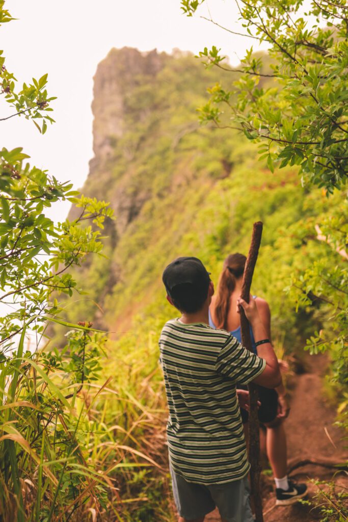 Best Hikes in Kauai With Kids | Sleeping Giant West Trail #simplywander