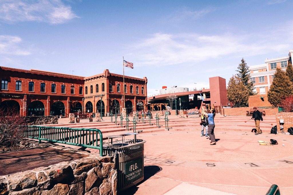 A haunted walking tour of Historic Downtown Flagstaff Arizona | Heritage Square #simplywander #historicdowntown #flagstaff #arizona #heritagesquare
