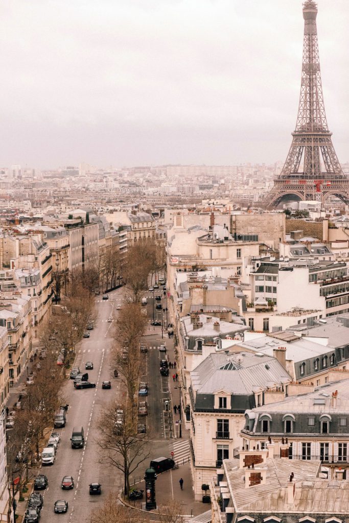 7 Spectacular Places to View the Eiffel Tower | Arc de Triomphe viewing platform #simplywander #paris #france #eiffeltower #arcdetriomphe