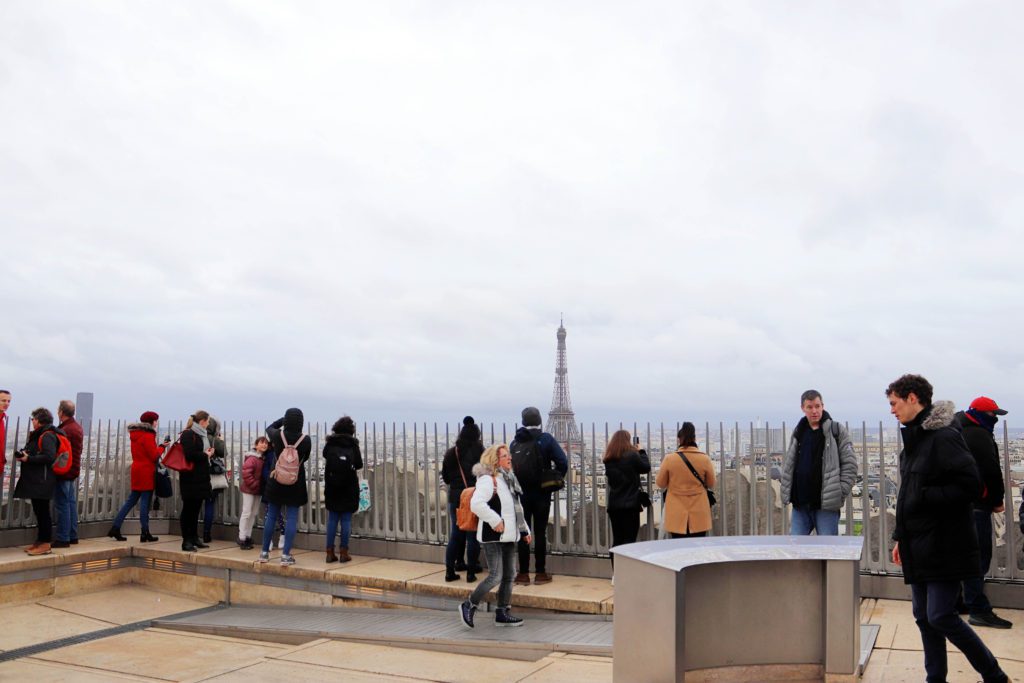 Paris in 4 Days: The ambitious traveler's guide to Paris | Arc de Triomphe Viewing Deck #simplywander #paris #arcdetriomphe
