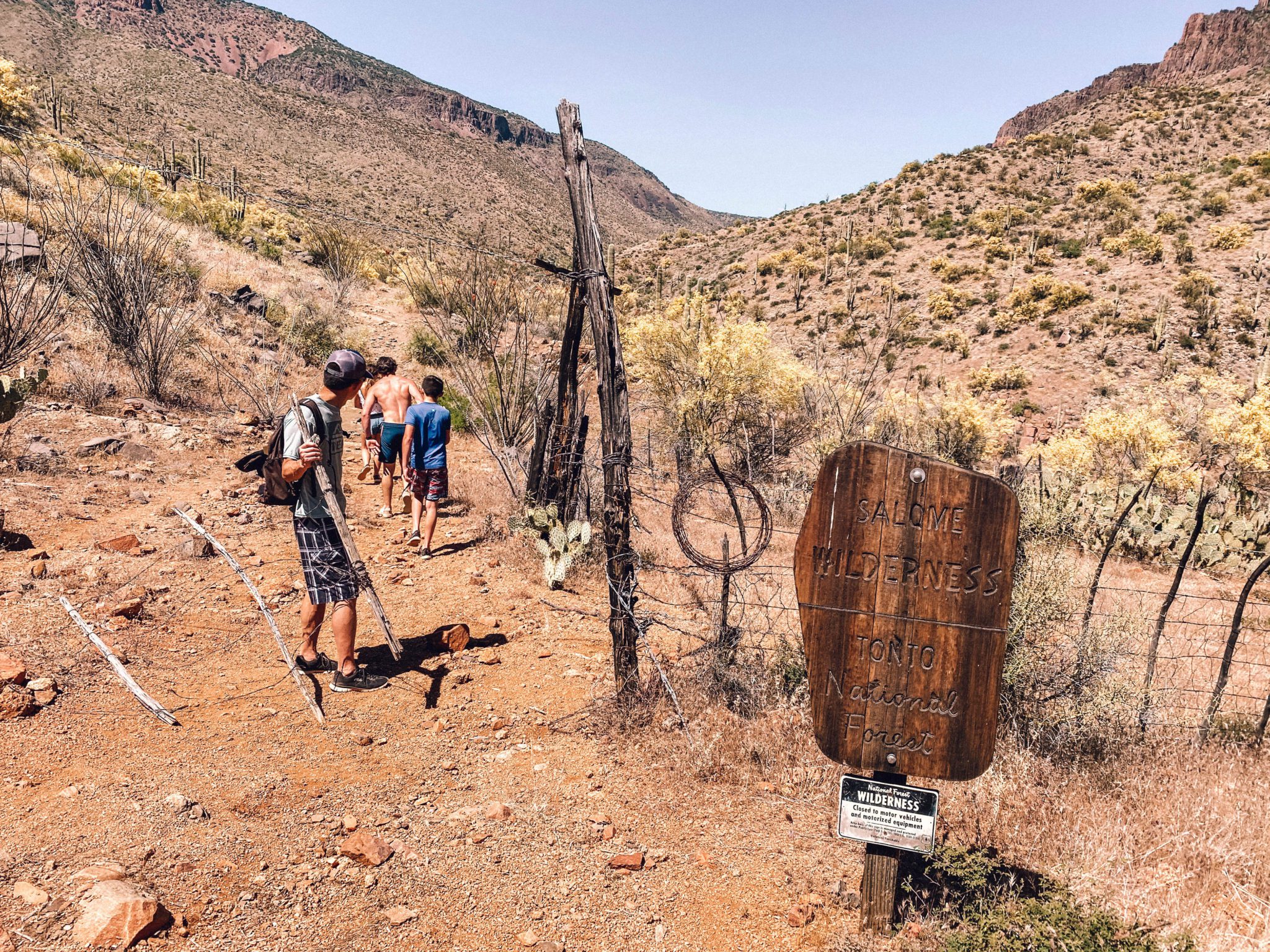 Salome Jug Arizona's Mile Long Natural Water Park Simply Wander