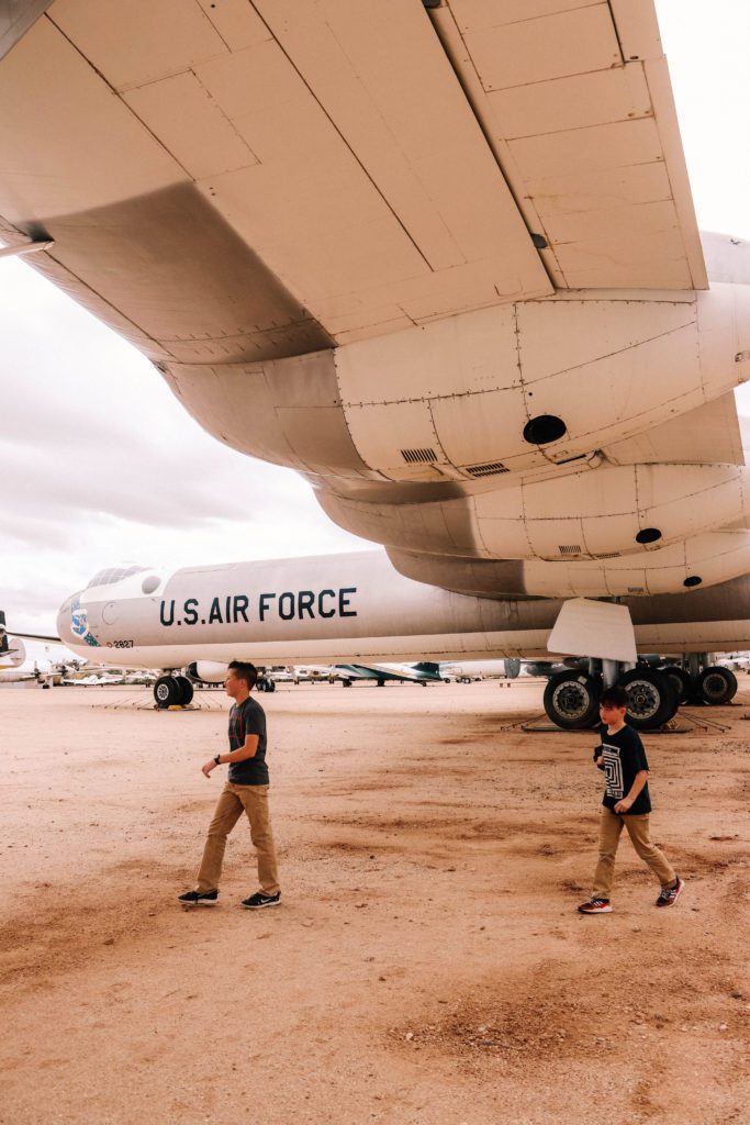 Best things to do in Tucson with kids | Pima Air and Space Museum #tucson #arizona #pimaairandspacemuseum #simplywander