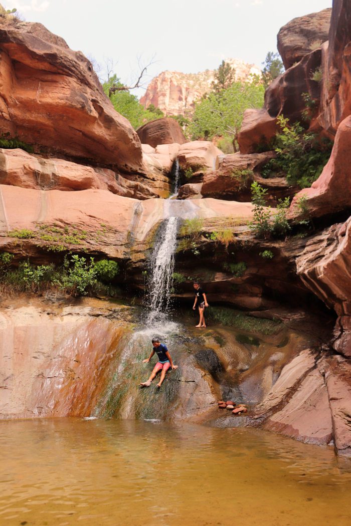 Lower Pine Creek Falls: How to Find the Secret Waterfall in Zion National Park