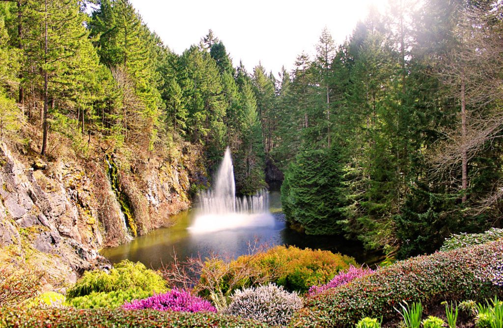 Best things to do in Victoria BC with kids | Butchart Gardens #victoria #britishcolumbia #simplywander #butchartgardens