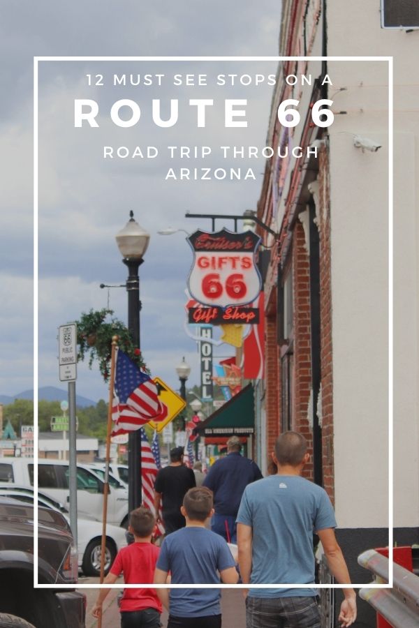 12 spots not to miss on a Route 66 road trip through Arizona | #simplywander #route66