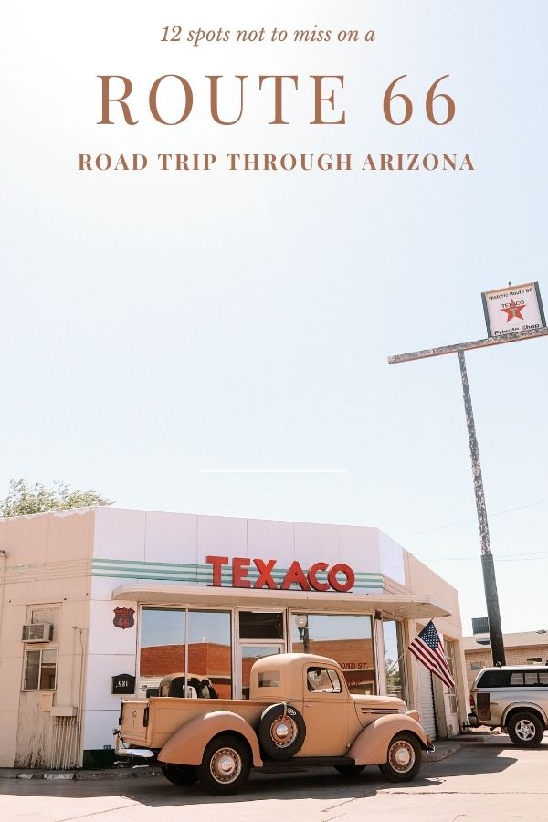 12 spots not to miss on a Route 66 road trip through Arizona | #simplywander #route66 