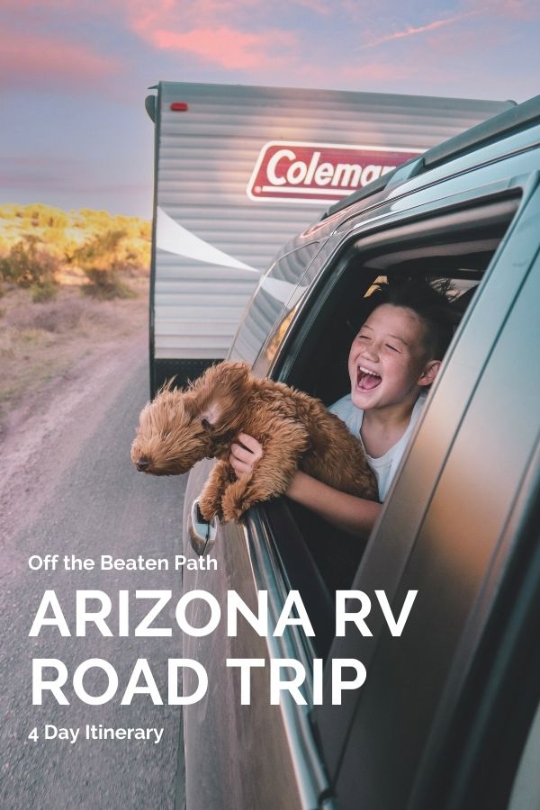 Off the Beaten Path: A Four Day Arizona RV Road Trip Itinerary | #simplywander #rvshare #arizona #rvroadtrip