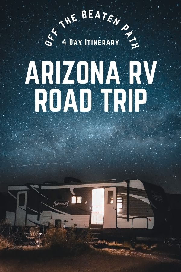 Off the Beaten Path: A Four Day Arizona RV Road Trip Itinerary | #simplywander #rvshare #arizona #rvroadtrip