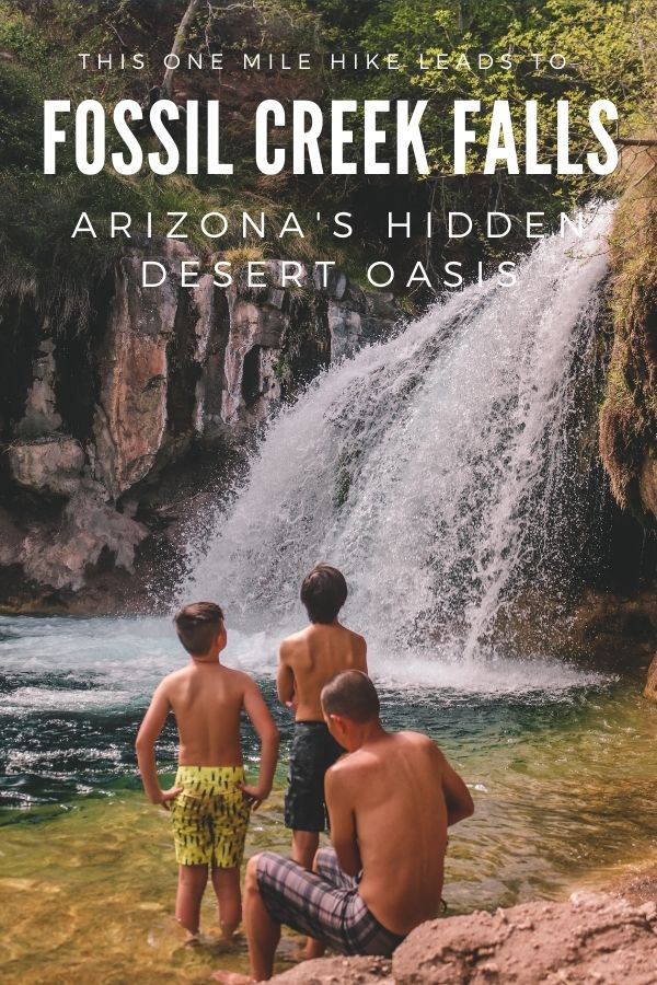 Fossil Creek Waterfall: Arizona's Hidden Desert Oasis | Tips for hiking to Fossil Creek Waterfall #simplywander #fossilcreekwaterfall #arizona