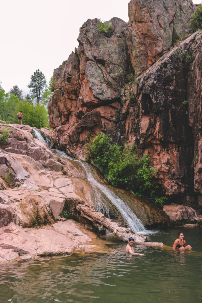 Water Wheel Falls: One of Arizona's Best Water Hikes | Simply Wander #simplywander #arizona #payson #waterwheelfalls