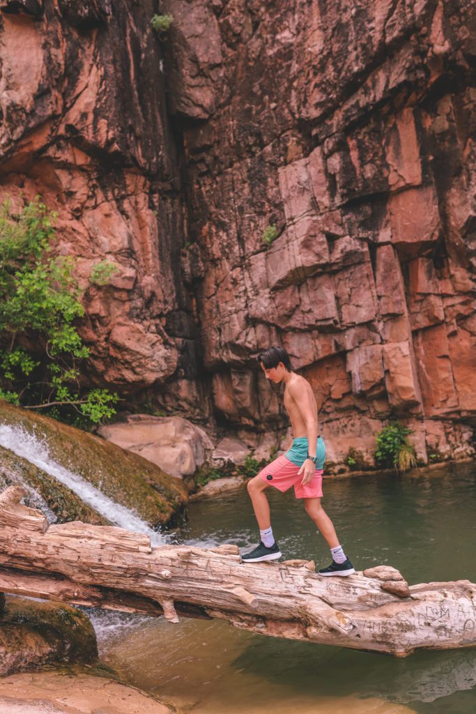 Water Wheel Falls: One of Arizona's Best Water Hikes | Simply Wander #simplywander #arizona #payson #waterwheelfalls