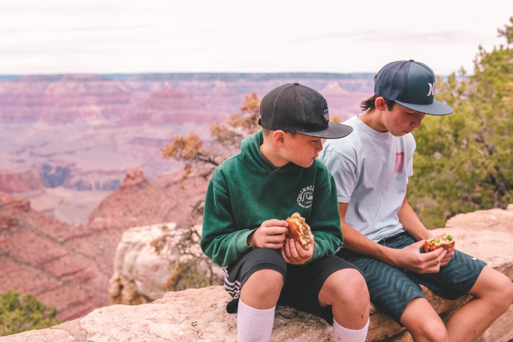 How to Experience the Grand Canyon in One Day | Grand Canyon Village Fred Harvey Food Truck #grandcanyon #arizona #simplywander #grandcanyonvillage