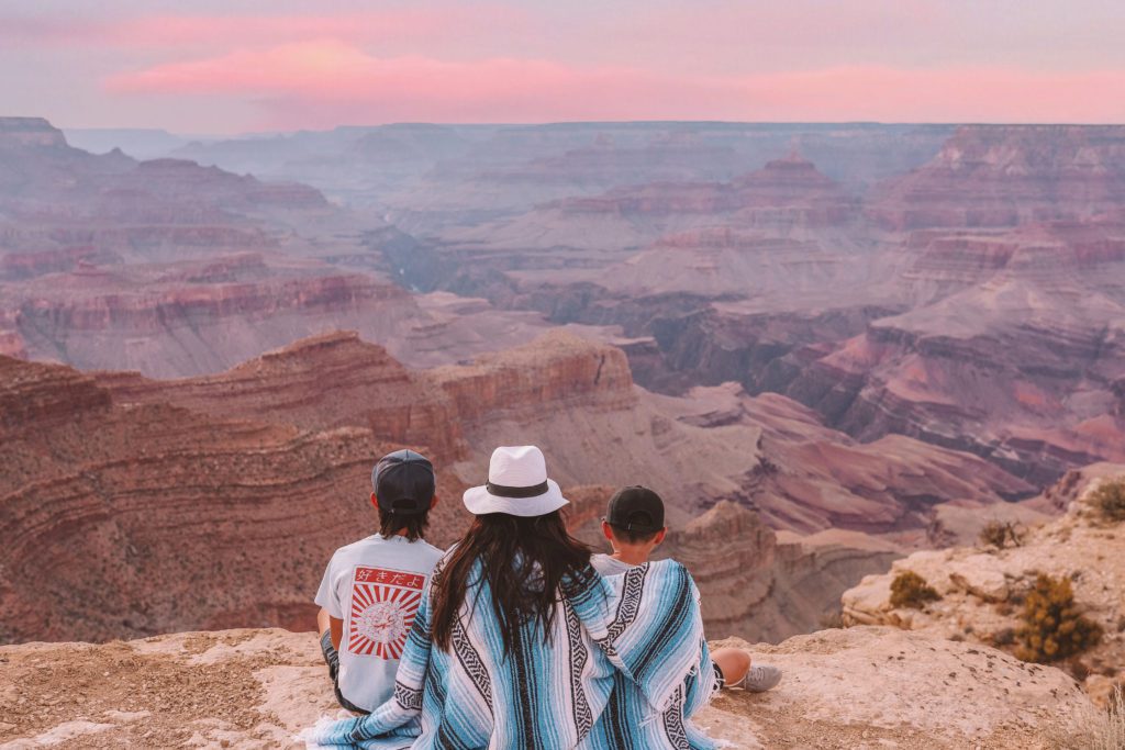 How to Experience the Grand Canyon in One Day | Sunset at Moran Point #grandcanyon #arizona #simplywander #moranpoint