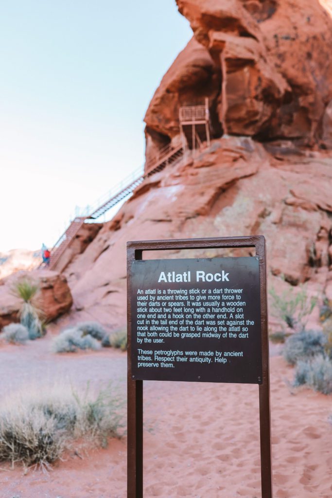 Valley of Fire State Park Nevada Travel Guide | Atlatl Rock #simplywander #valleyoffire #nevada #atlatlrock