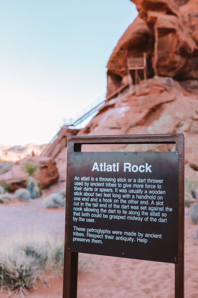 Valley of Fire State Park Nevada Travel Guide | Atlatl Rock #simplywander #valleyoffire #nevada #atlatlrock