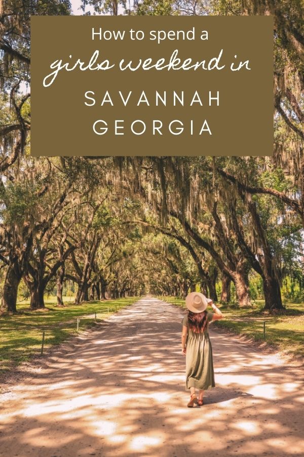 12 Fun Things to do in Savannah for an Unforgettable Girls Trip | Wormsloe Historic Site #savannah #georgia #simplywander #wormsloe