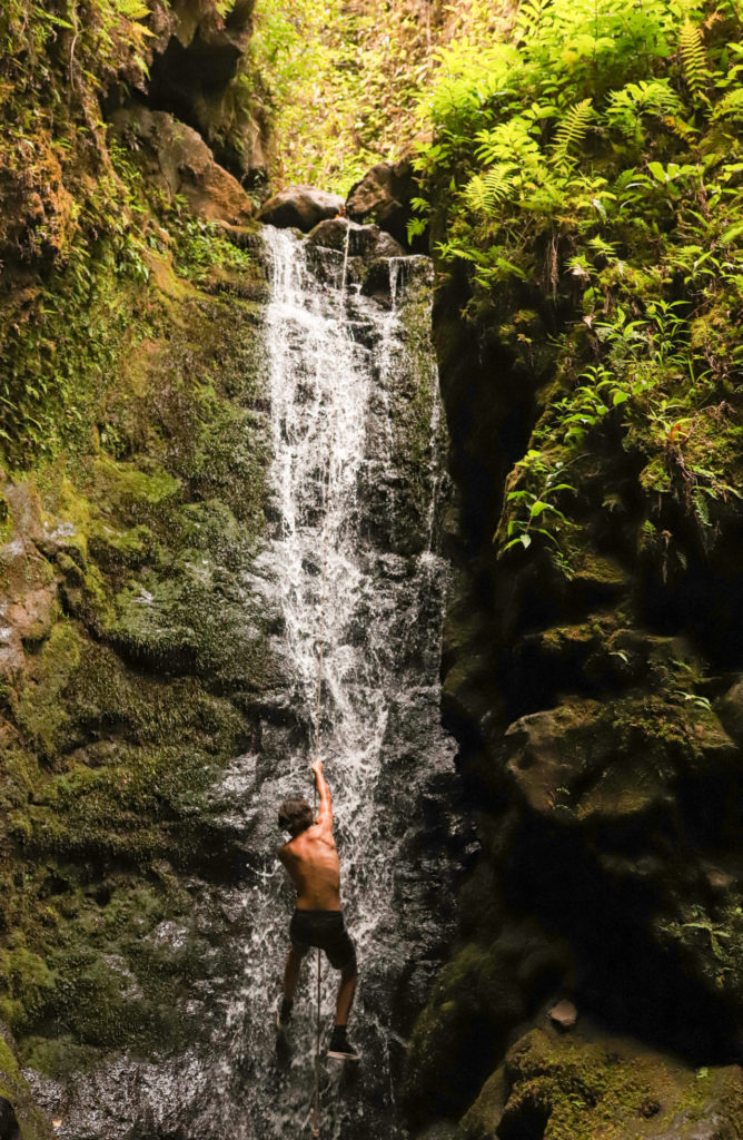 10 Awesome Things to do in the West Maui Mountains | Makamakaole Stream Falls #simplywander #maui #westmountains #Makamakaole