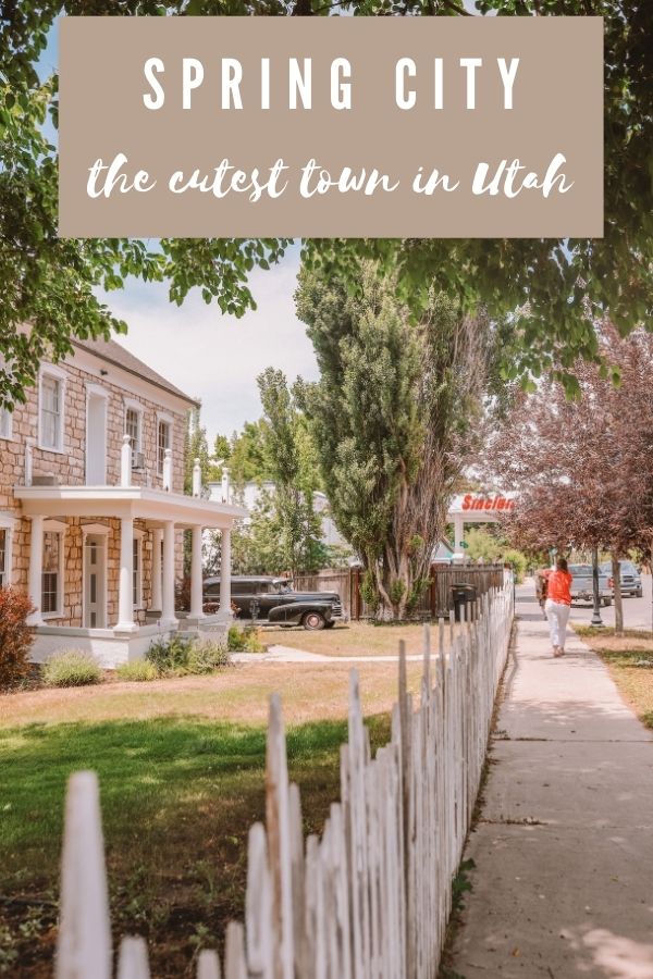Spring City: Visit the cutest town in Utah | Das Cafe #simplywander #springcity #utah