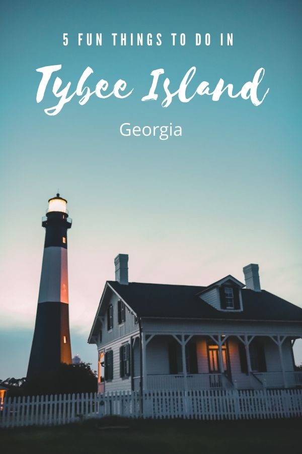 5 Fun Things to do in Tybee Island | Simply Wander #simplywander #tybeeisland #georgia