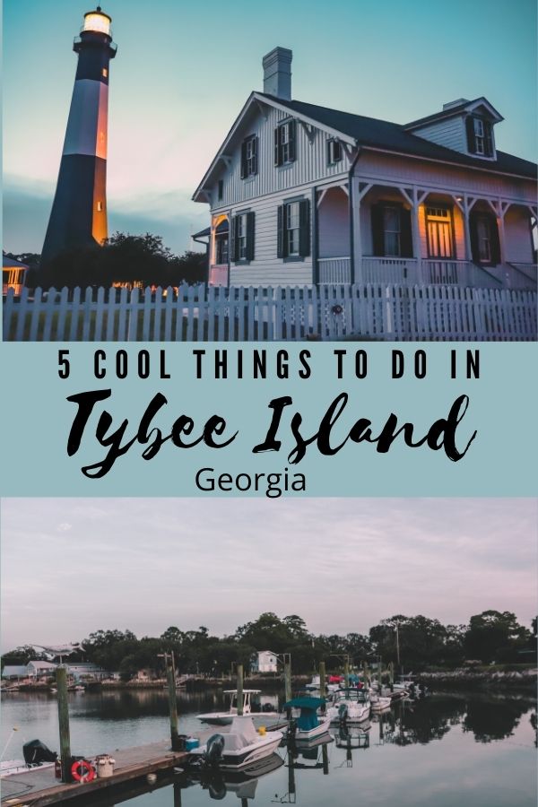 5 Fun Things to do in Tybee Island | Simply Wander #simplywander #tybeeisland #georgia