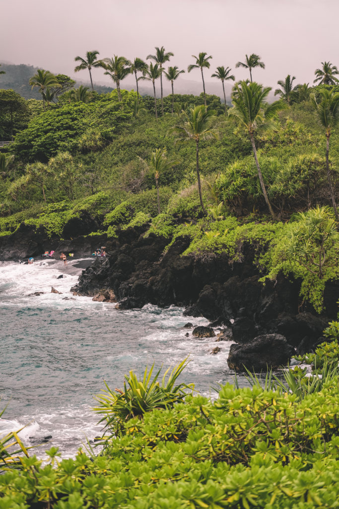 Best Beaches in Maui Hawaii | Black Sand Beach #simplywander #maui #hawaii #blacksandbeach