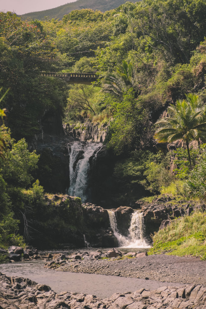 Pipiwai Trail: The best waterfall hike in Maui Hawaii | Pools of O'heo Seven Sacred Pools #simplywander #pipiwaitrail #oheopools #sevensacredpools
