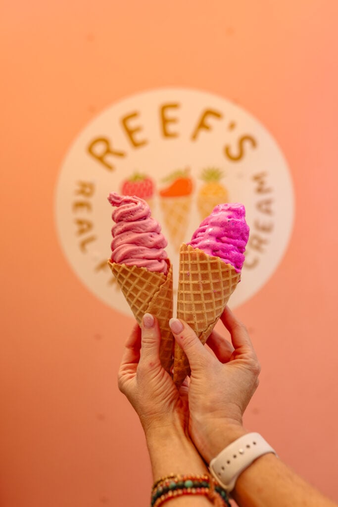 Reef's Real Fruit Ice Cream, Maui, Hawaii
