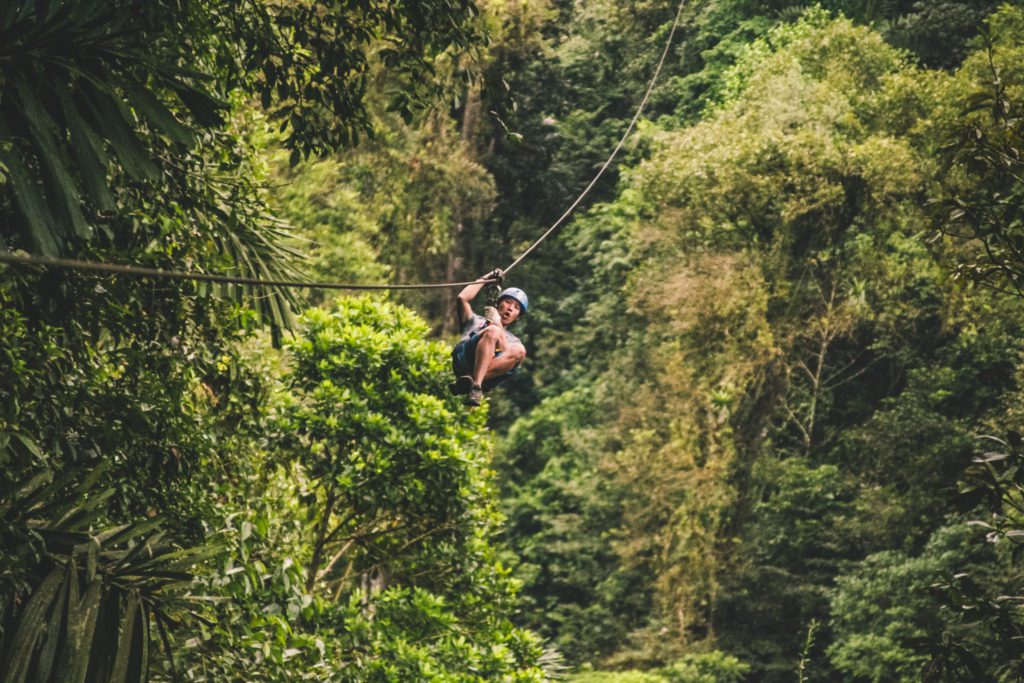 The Perfect 5 Day Costa Rica Itinerary | Arenal Mundo Aventura Zipline Tour #simplywander #ziplining #costarica
