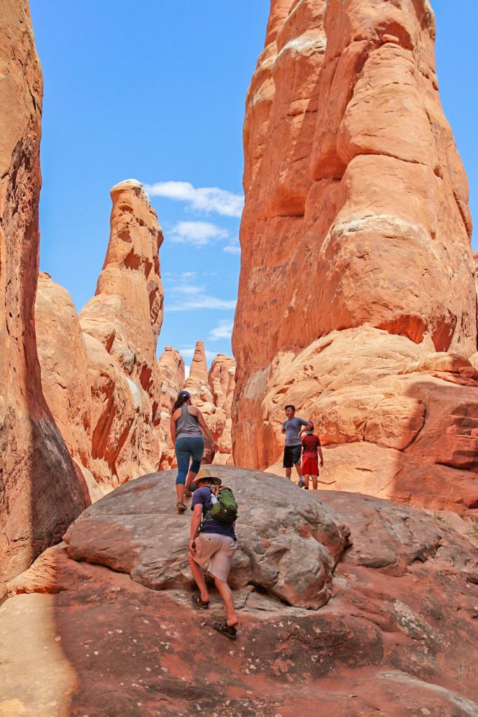 Two of the Best Hikes in Arches National Park Utah