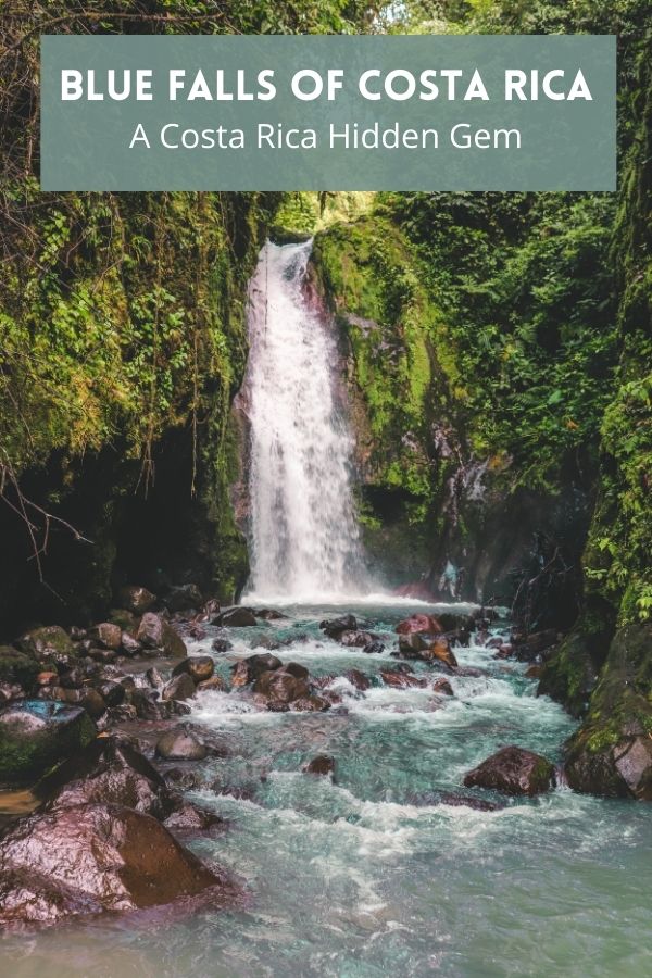 Hidden Gems of Costa Rica: Catarata del Toro Waterfall and Blue Falls | Blue Falls of Costa Rica #simplywander #bluefalls #costarica